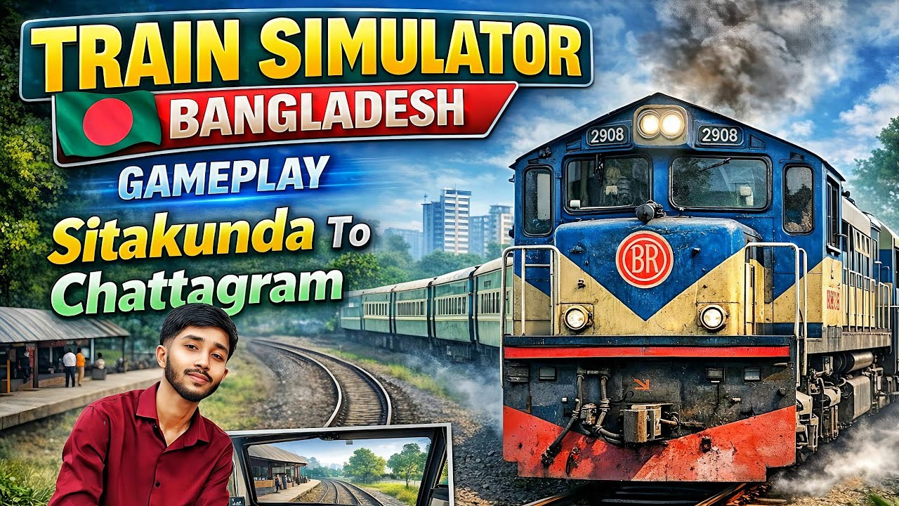 Train Simulator Bangladesh Gameplay | Sitakunda To Chattagram