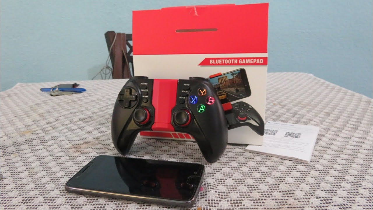 Bluetooth Gamepad para smartphone/Unboxing + Review