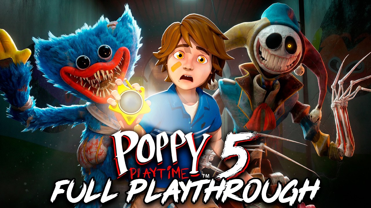 Poppy Playtime Chapter 5 FULL GAME PLAYTHROUGH!