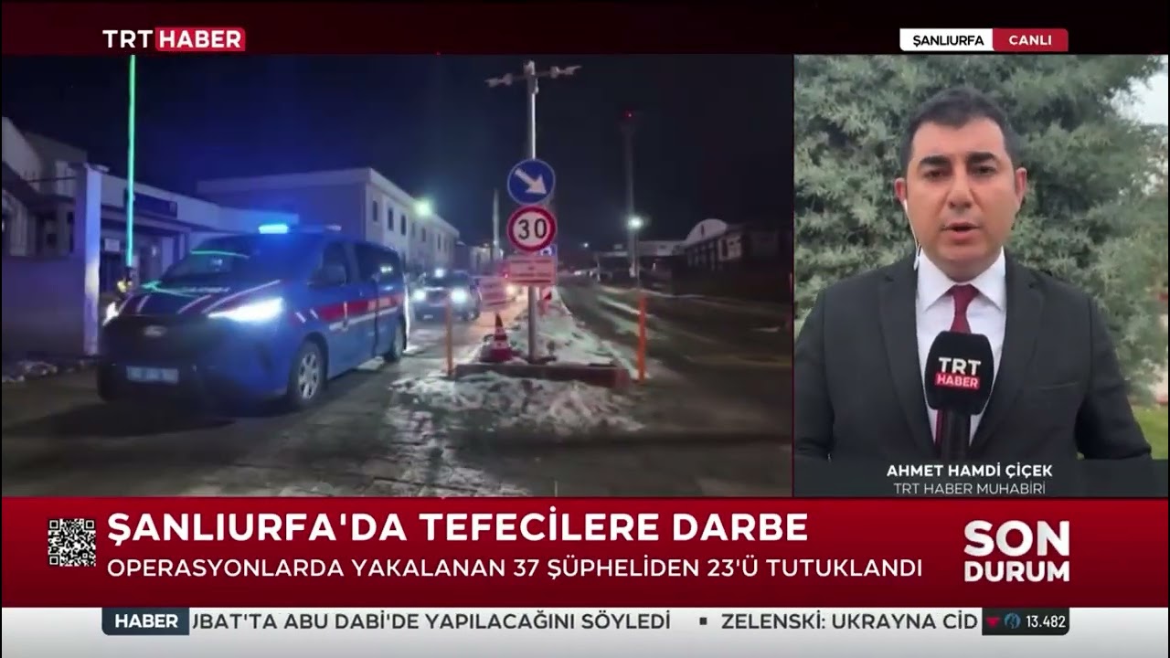 TRT Haber - Tefeci Organize Suç Örgütüne Operasyon // Ahmet Hamdi ÇİÇEK