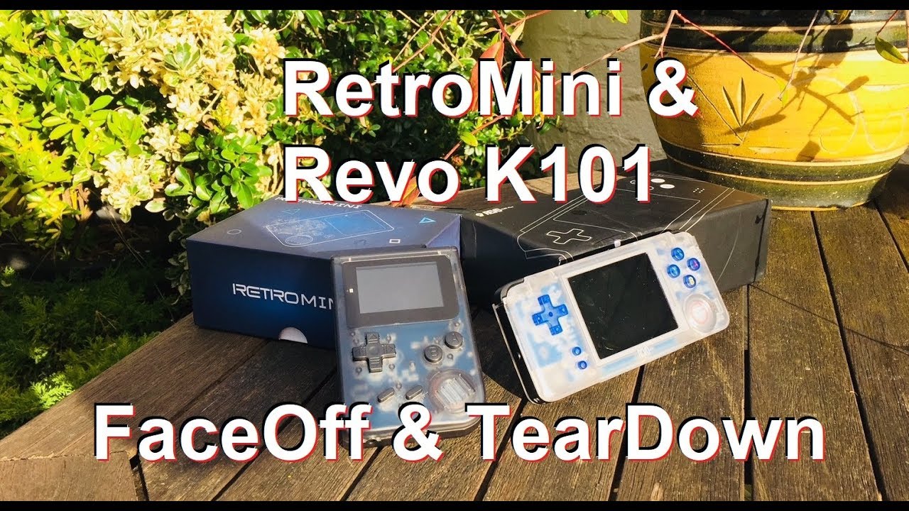DuB-EnG: Retro Mini Revo K101 plus games console review teardown best eBay Amazon buy roms handheld