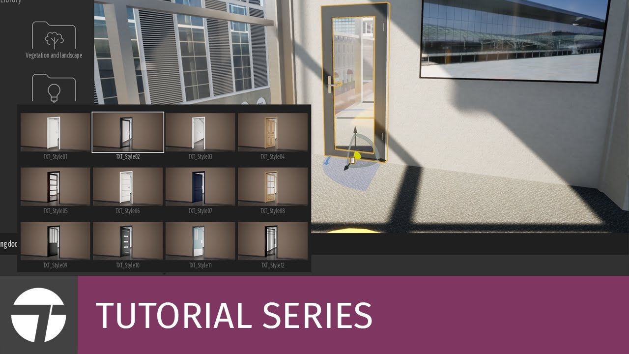 Twinmotion 2020 Tutorial – Interactive & parametric doors