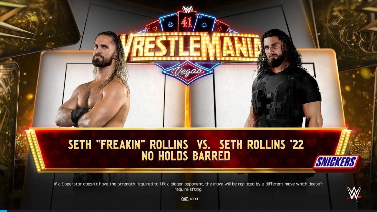 FULL MATCH: Seth 'FREAKIN' Rollins Vs Seth Rollins(SHIELD) | Visionary vs The Architect