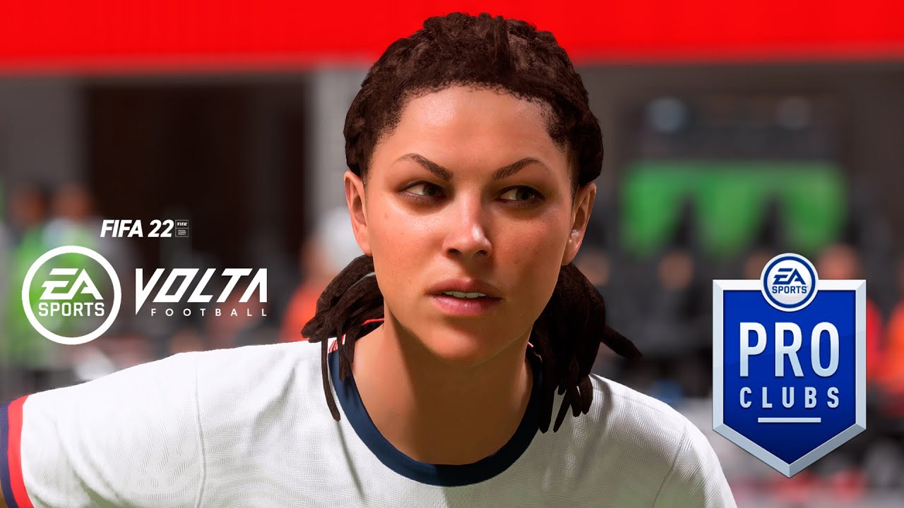 FIFA 22 PRO CLUBS FEMALE CREATION AMERICAN GIRL