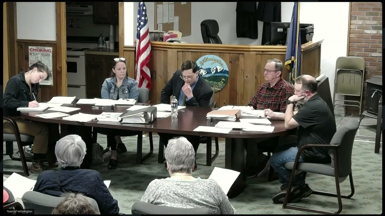 WILMINGTON TOWN BOARD Workshop/ MEETING 3-10-2026
