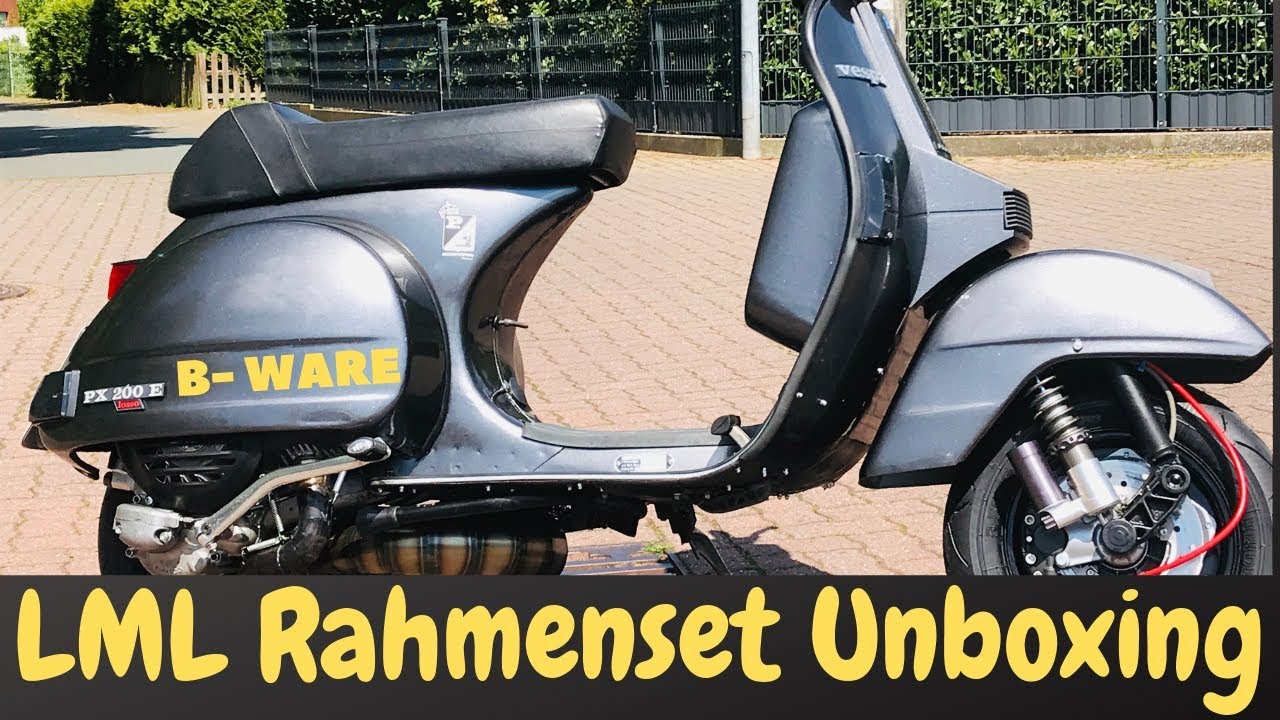PX Garage Nienburg | PX 200 Rahmen Set | LML Rahmenset B-Ware