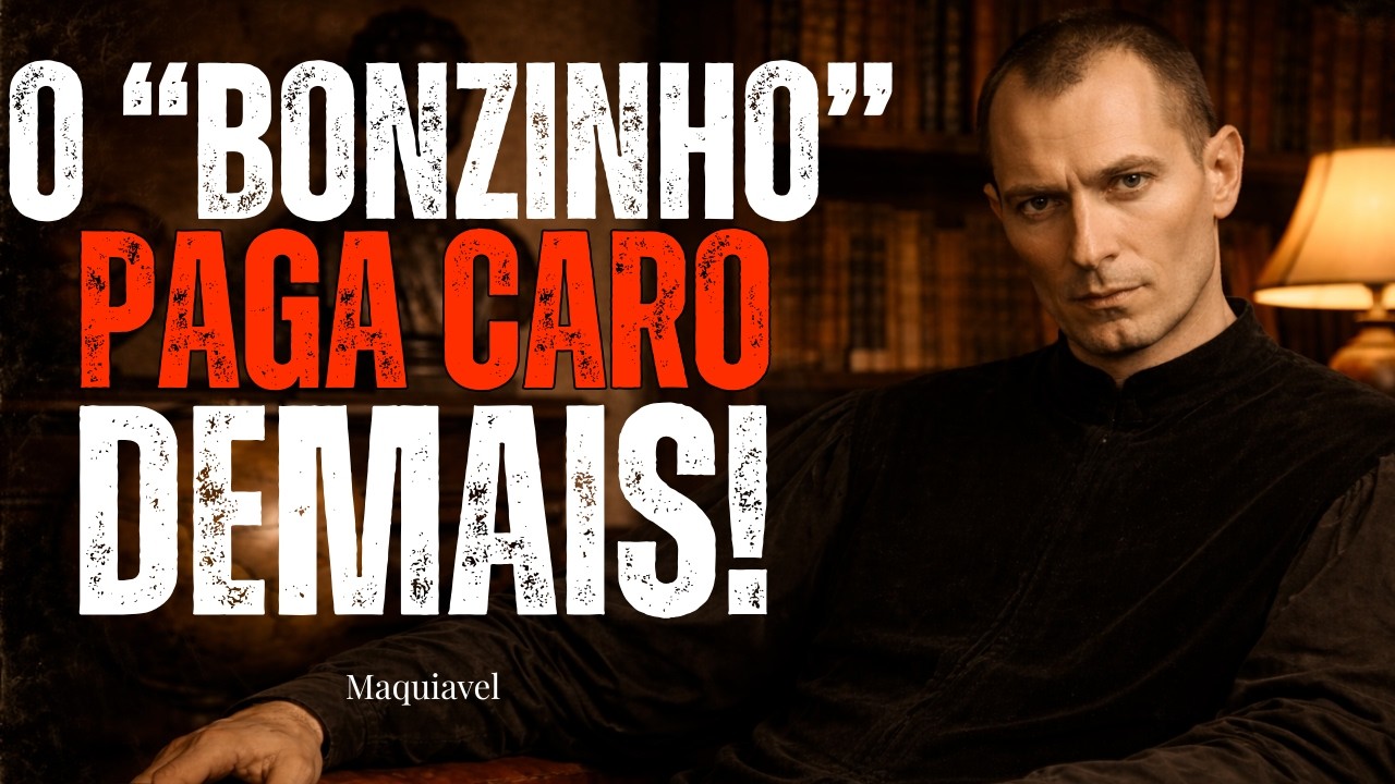 O PREÇO DE SER “BONZINHO” DEMAIS | MAQUIAVEL