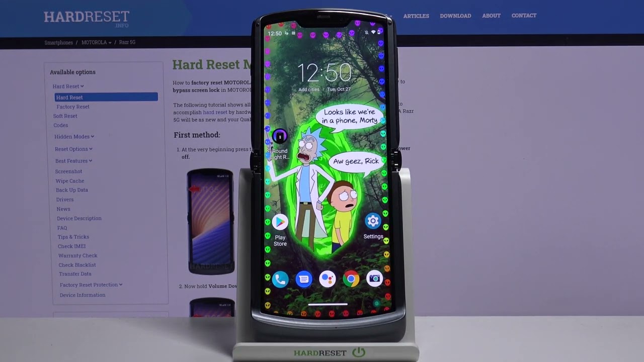 How to Download Edge Lighting on Motorola RAZR 5G &ndash; Apply Edge Lighting