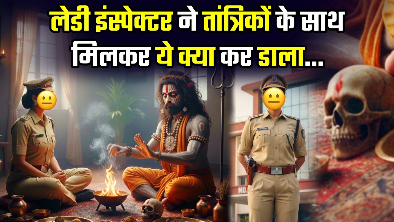 लेडी इंस्पेक्टर ने तांत्रिकों के साथ मिलकर ये क्या कर डाला... #police