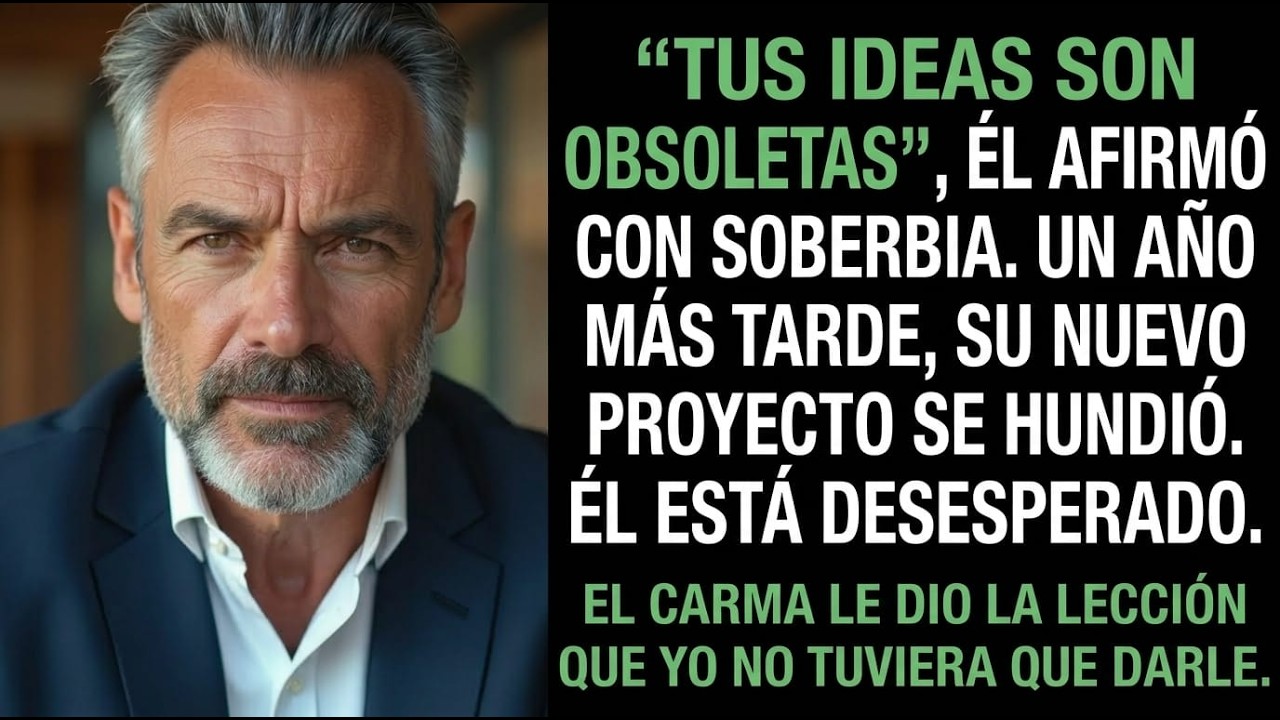 Mi jefe me despidió ante todos: “Talento joven Medio año después, me solicitó empleo.