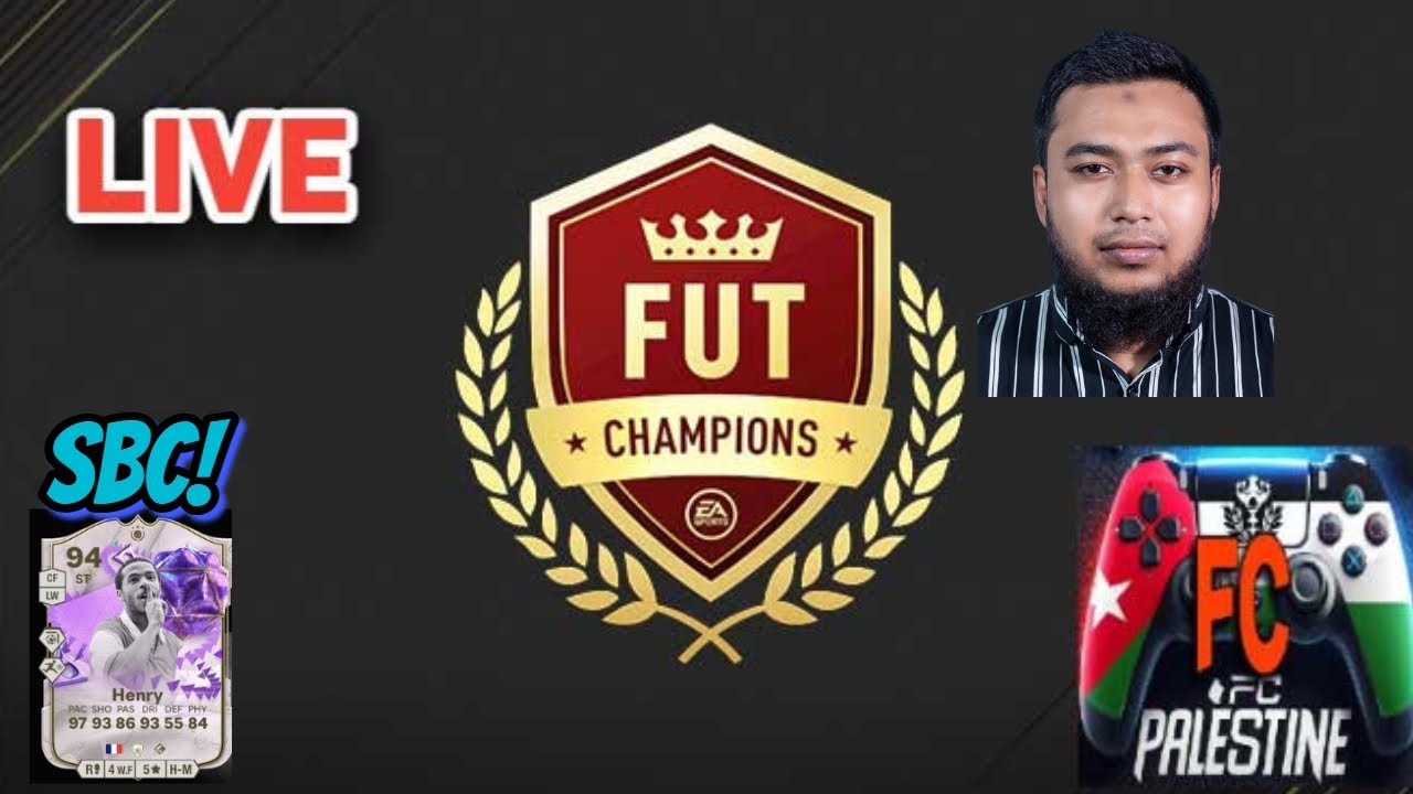 FC 24 LIVE FUT CHAMPION AND GIVEWAYS