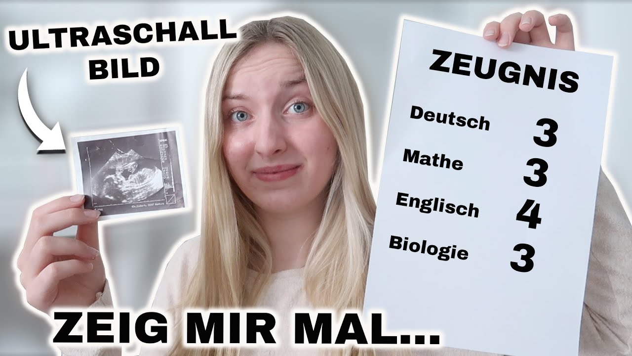 Zeig mir mal... ZEUGNIS, ULTRASCHALLBILDER, FEHLKAUF 😨