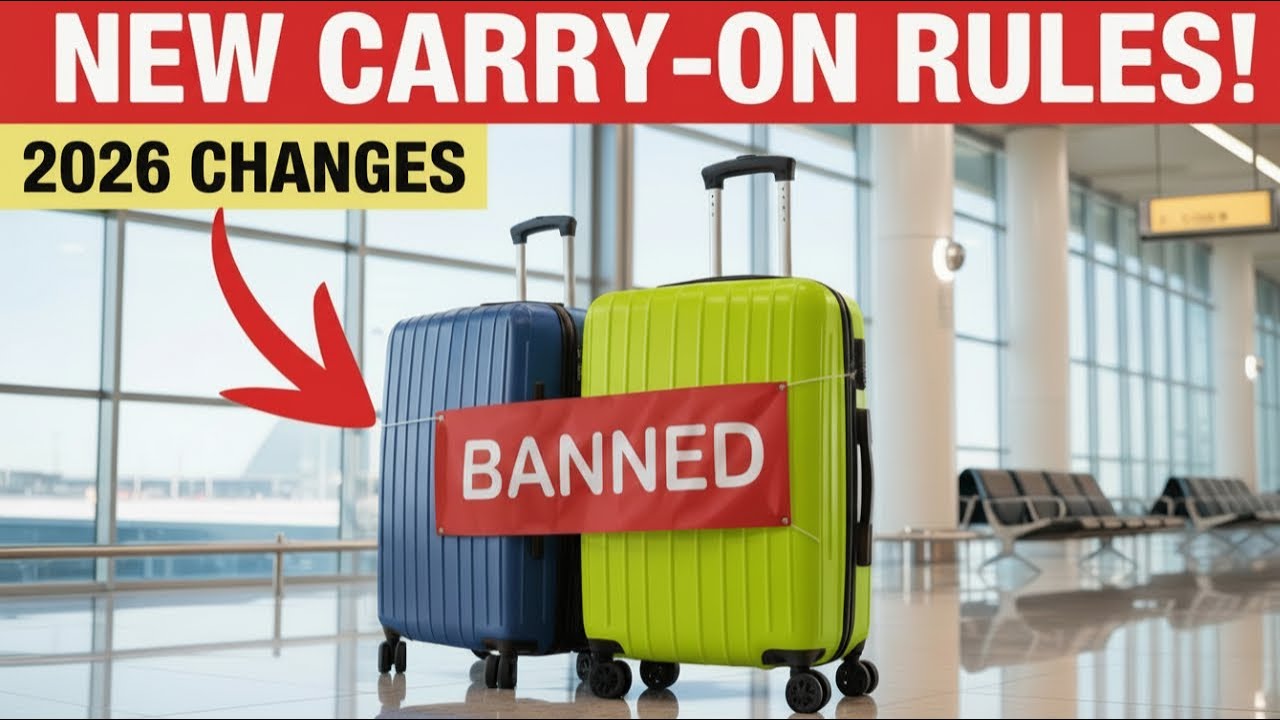NEW  Carry-On Rules for 2026 (Don't Get Caught at TSA!)
