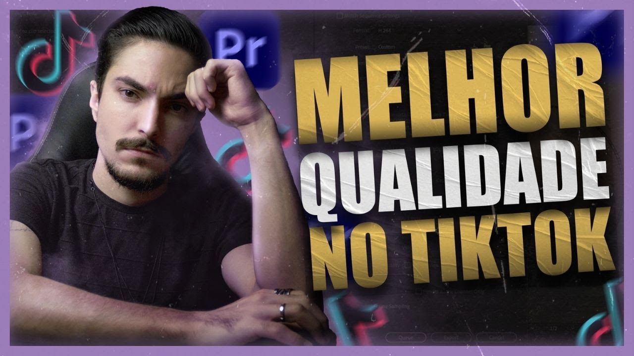 Vídeos com a melhor qualidade para o TIKTOK no ADOBE PREMIERE | TUTORIAL