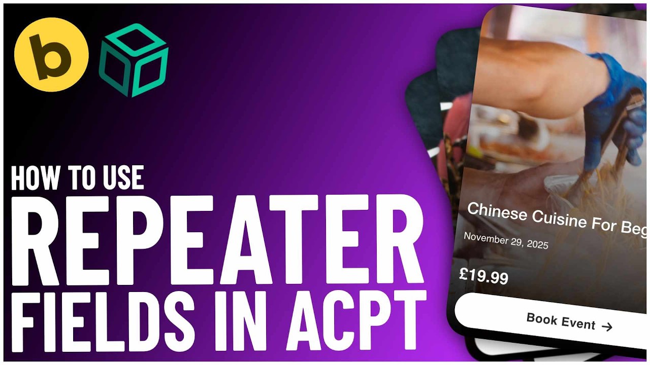 Master Repeater Regions in WordPress with ACPT (Step-by-Step)