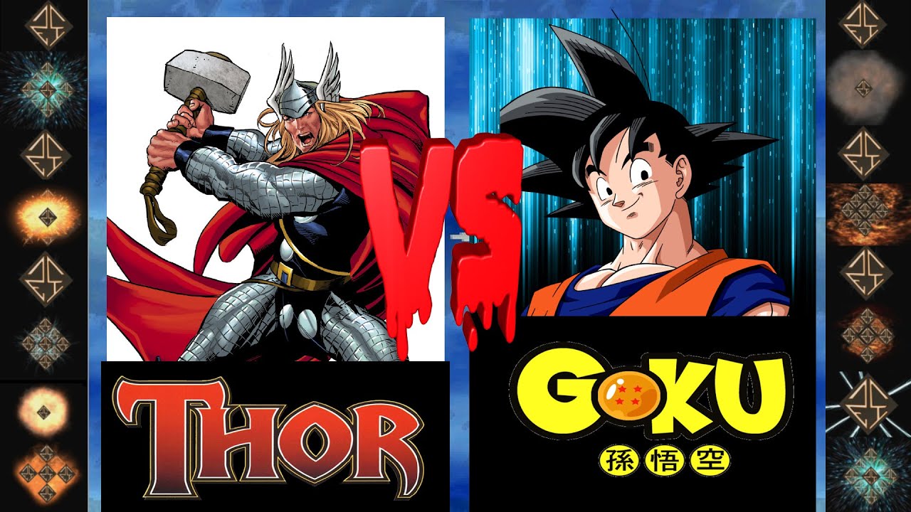 Thor (Marvel Comics) vs Goku (Dragonball Z) - Ultimate Mugen Fight 2015