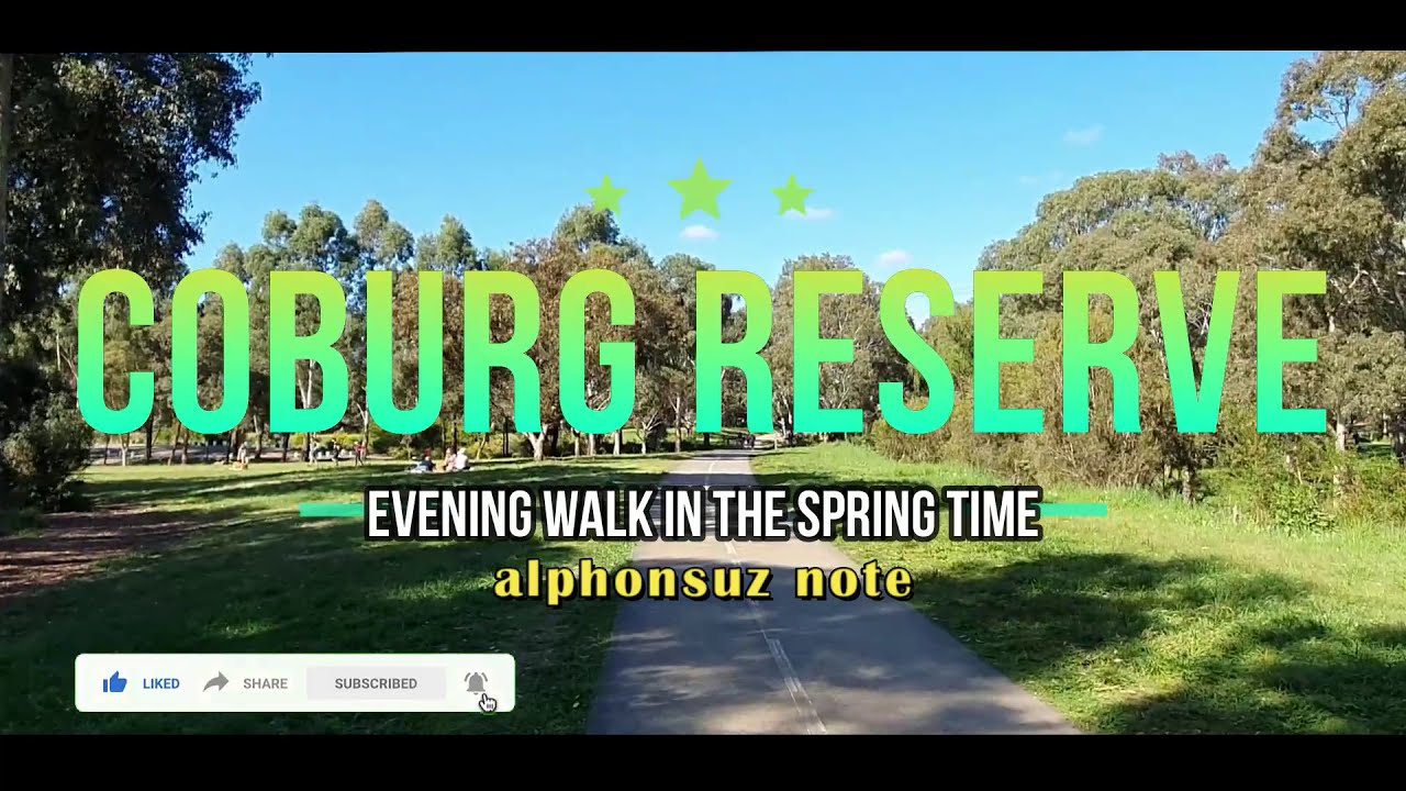 [Hiking] Coburg Lake Reserve Melbourne with relaxing music