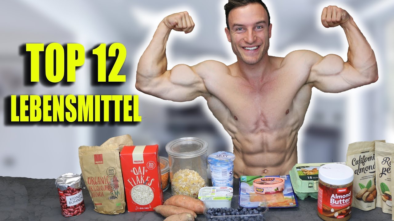 Die 12 besten Muskelaufbau Lebensmittel | Sofort Muskeln aufbauen!