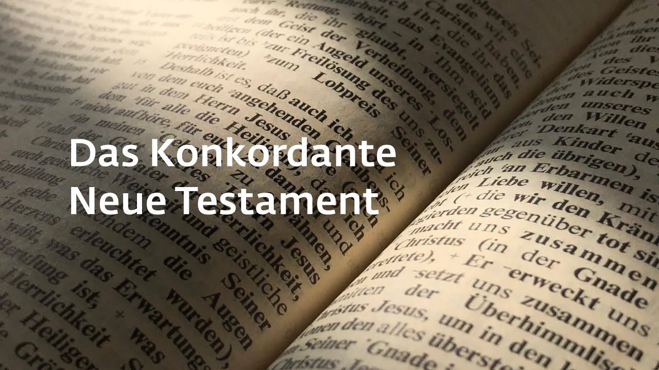 Das Konkordante Neue Testament