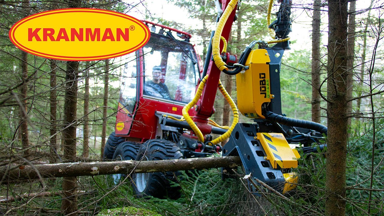 Kranman Skördare 620S Pro hugger i förstagallring