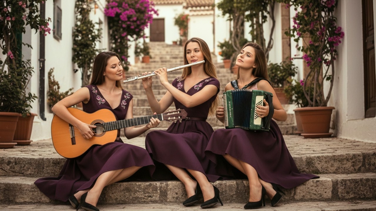 Flamenco A Gentle Blend of Emotion & Relaxation – Flamenco Guitar, Accordion & Flute