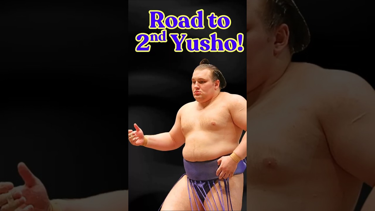 Aonishiki's 2nd Yusho Championship! #aonishiki #sumo