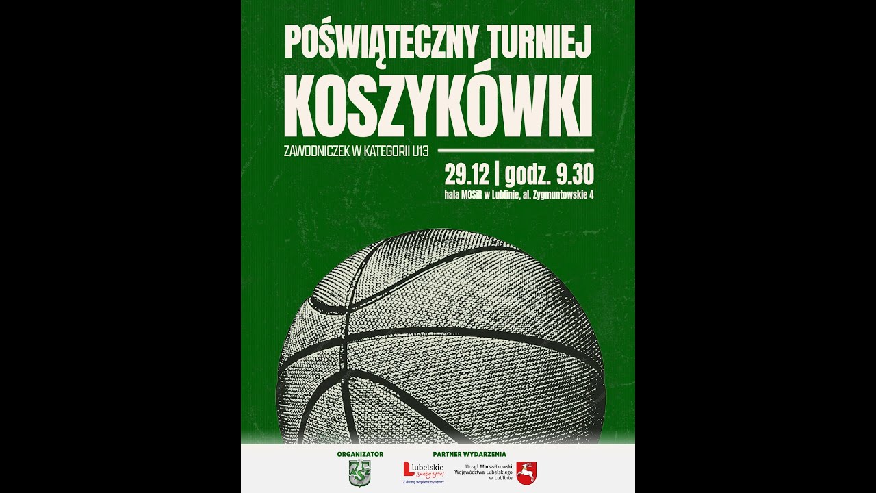 Poświąteczny Turniej Koszykówki U13