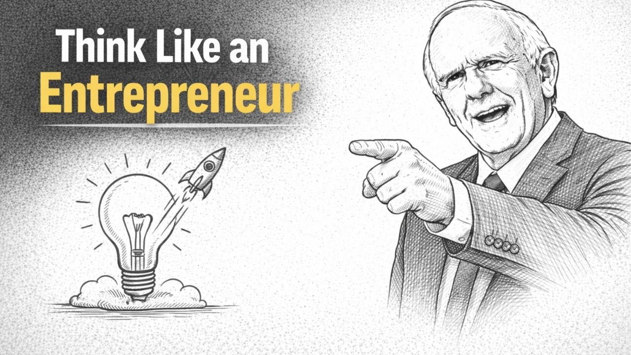 You’re Not Poor — You’re Thinking Like an Employee (Jim Rohn Motivation)