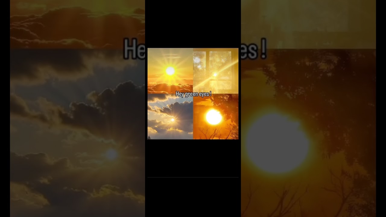 pov : the sun hits your eyes 👀⭐✨