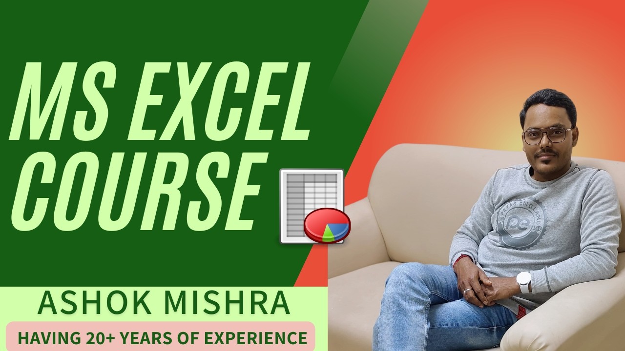 ADVANCE EXCEL DAY-1 WITH REAL TIME PROJECT