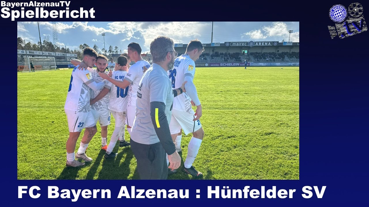 FC Bayern Alzenau - Hünfelder SV
