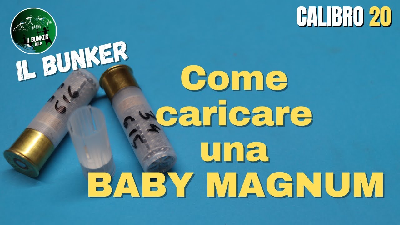 Как зарядить патрон 20 калибра Baby Magnum