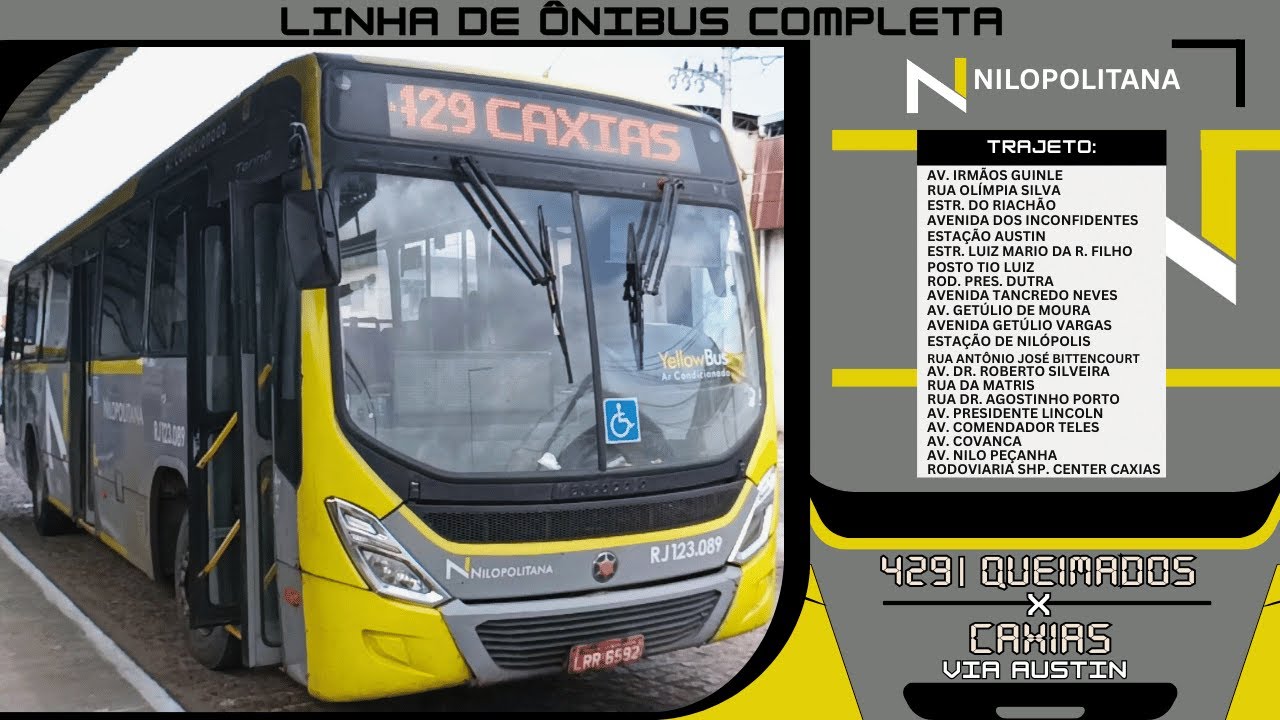 🚏429I - QUEIMADOS x CAXIAS  VIA AUSTIN - [NILOPOLITANA - RJ]