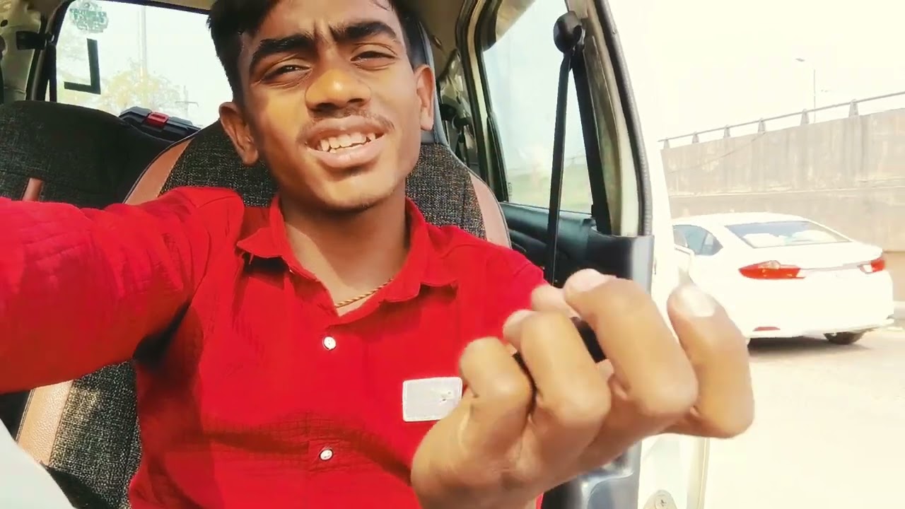 गाड़ी के टायर में पचर हो गया😰😨