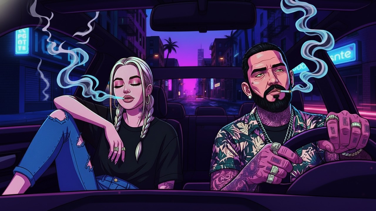 Late Night in Smoke &mdash; 420 Vibe Music | OG Chill Rap &bull; Bluesy Hip-Hop &bull; Stoner Drive
