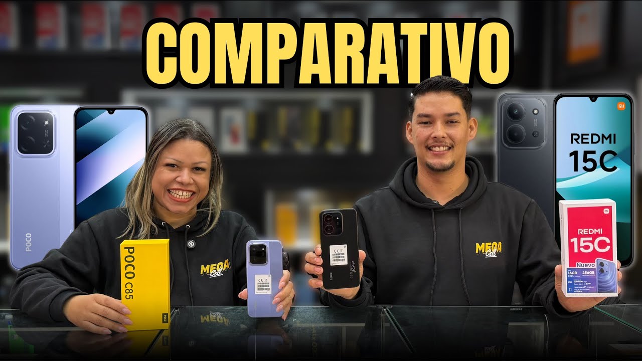 COMPARATIVO | POCO C85 x REDMI 15C