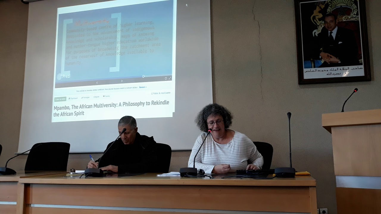 Conférence sur  l'Université, la justice cognitive et le développement humain. (Partie 1)