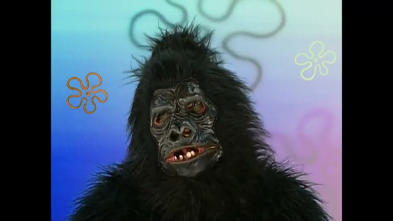 Frank Welker as a talking gorilla from SpongeBob
