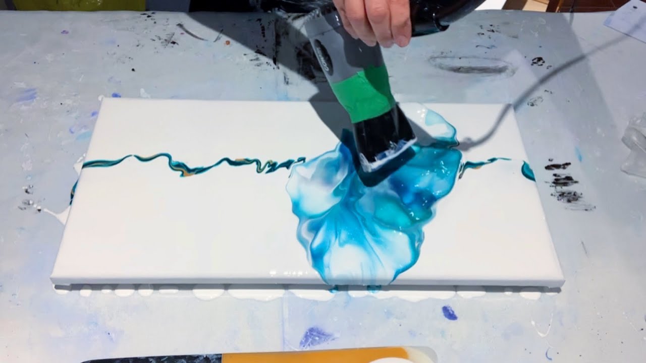 #135 — Возвращение к основам, голландская заливка | Акриловая заливка | Fluid Artist