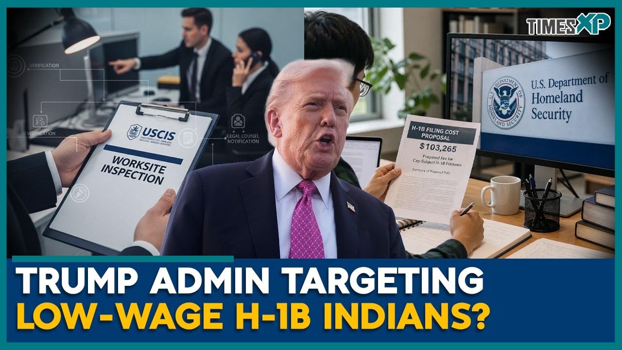 Trump Admin&rsquo;s New H-1B Crackdown: Indians at Risk? | U.S News