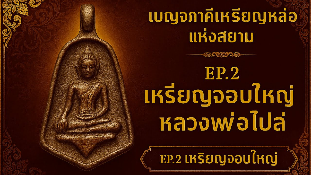 EP.2 เหรียญจอบใหญ่ หลวงพ่อไปล่ — ตำนานเหรียญหล่อแห่งภาคเหนือ