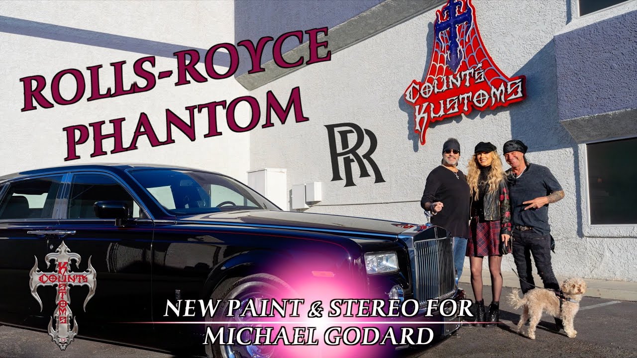 Count&rsquo;s Kustoms Reveals a Rolls-Royce Phantom to Artist Michael Godard