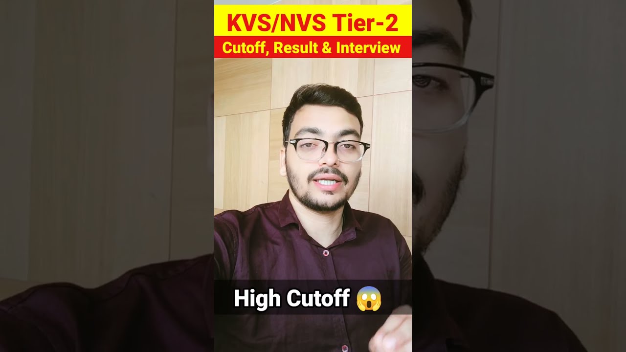 KVS Tier 2 Cutoff 2026 | kvs NVS tier 2 result date 2026 | kvs interview preparation 2026 | kvs NVS 