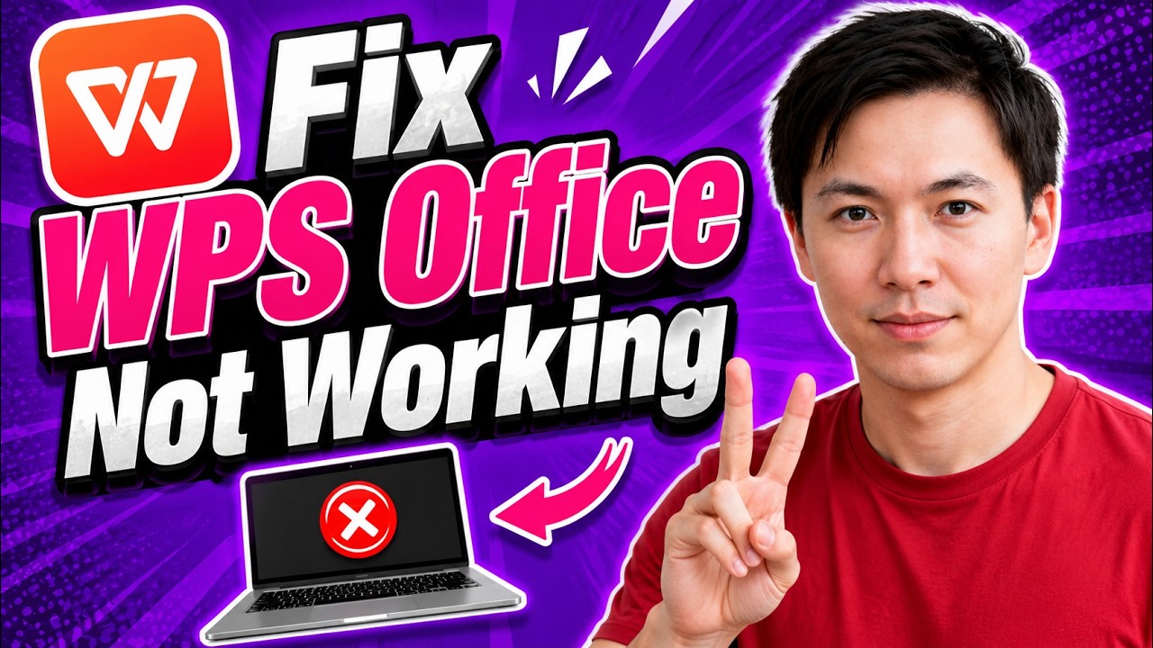 Как исправить проблему с неработающим WPS Office на ноутбуке [Руководство 2026 года]