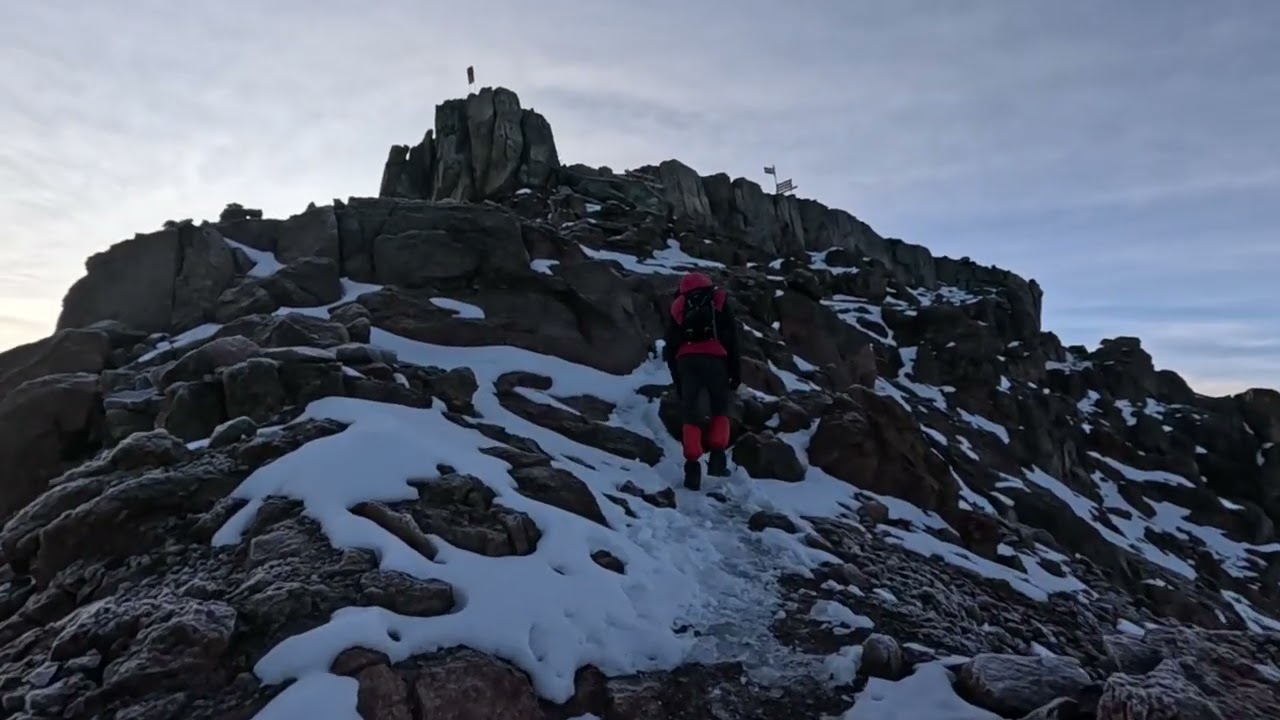 A few meters to Lenana Point Summit (4985m.asl) | Mount Kenya 