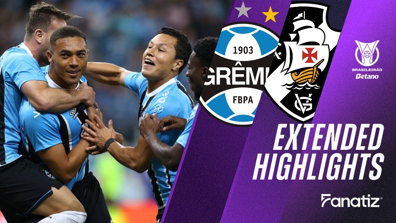 Gr&ecirc;mio vs. Vasco da Gama 2-0 I Game Highlights I Brasileir&atilde;o 2025