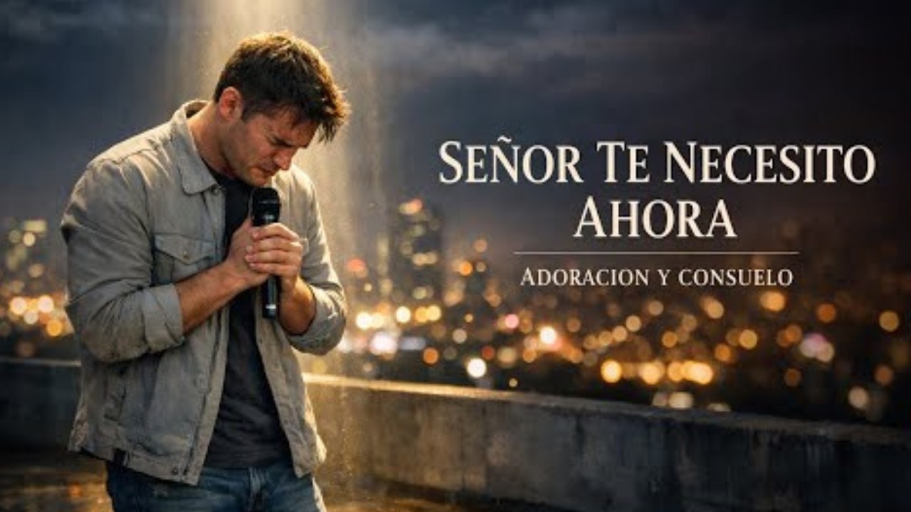 Señor, Te Necesito Ahora - Música Cristiana de Adoración y Quebranto | Canción que Brinda Consuelo