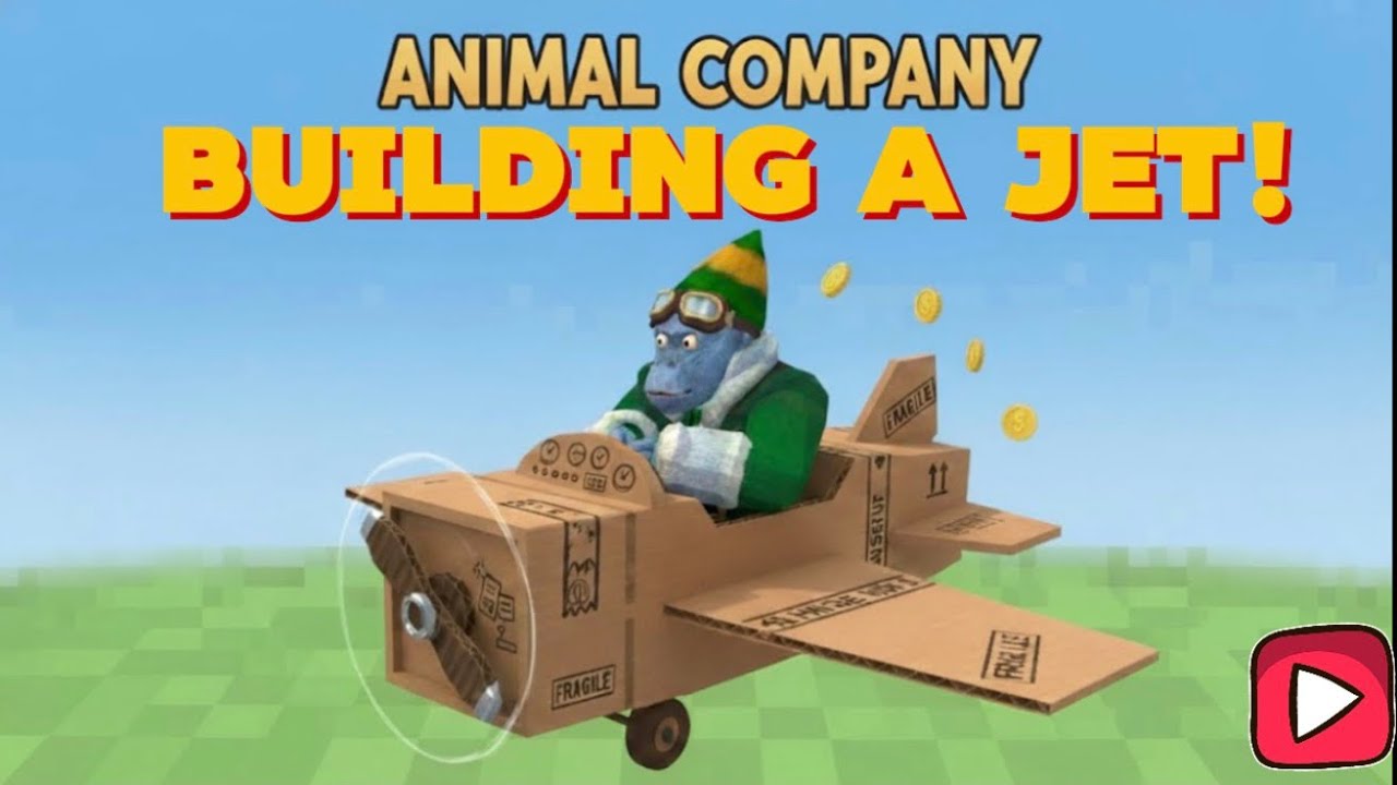 I tried to make a fighter jet in animal company (part 1)