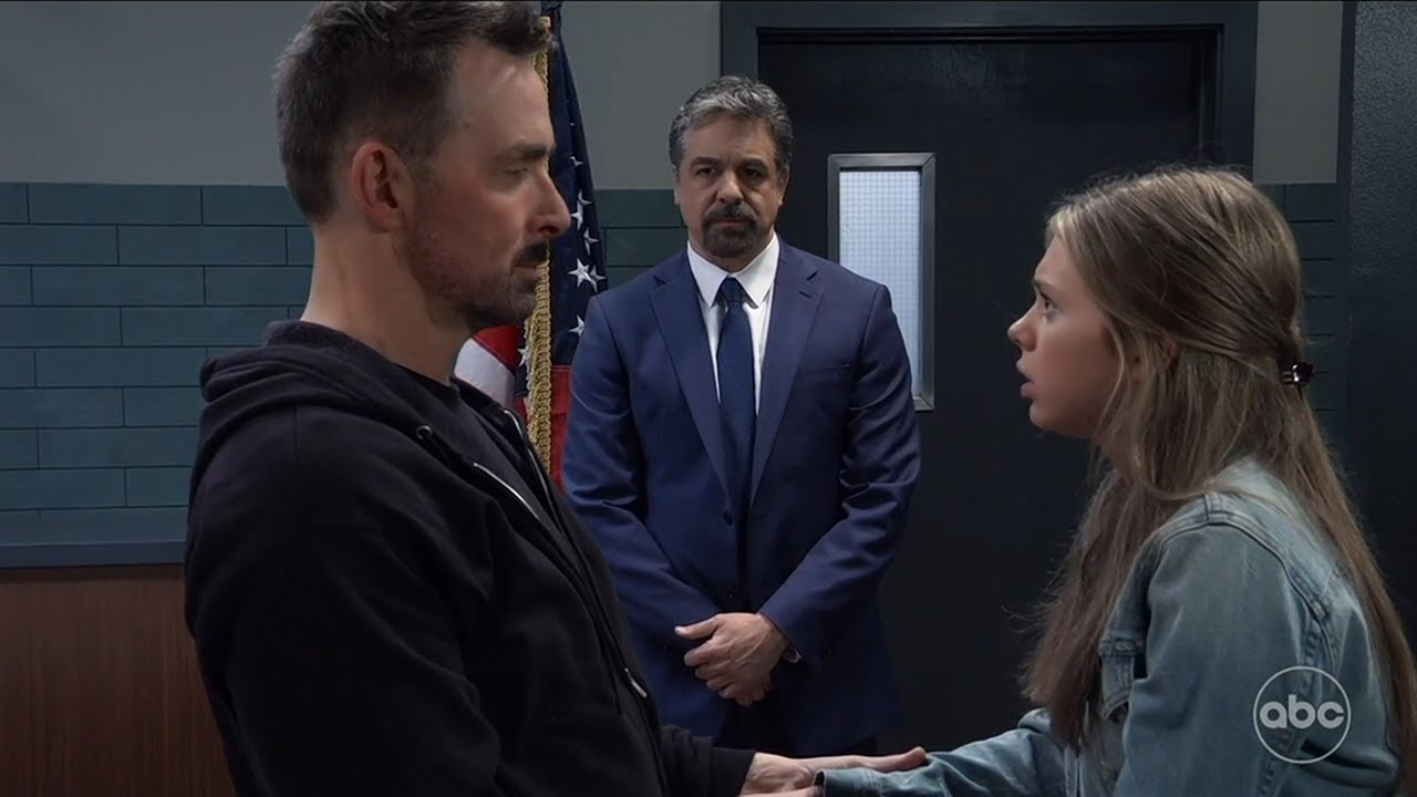 Шарлотта прощается с Валентином в сериале «Главный госпиталь» (24 марта 2025 г.)