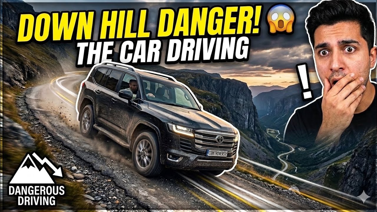 ​I Almost Lost Control😱😱: The Downhill Driving Controversy Explained.🚗🚗